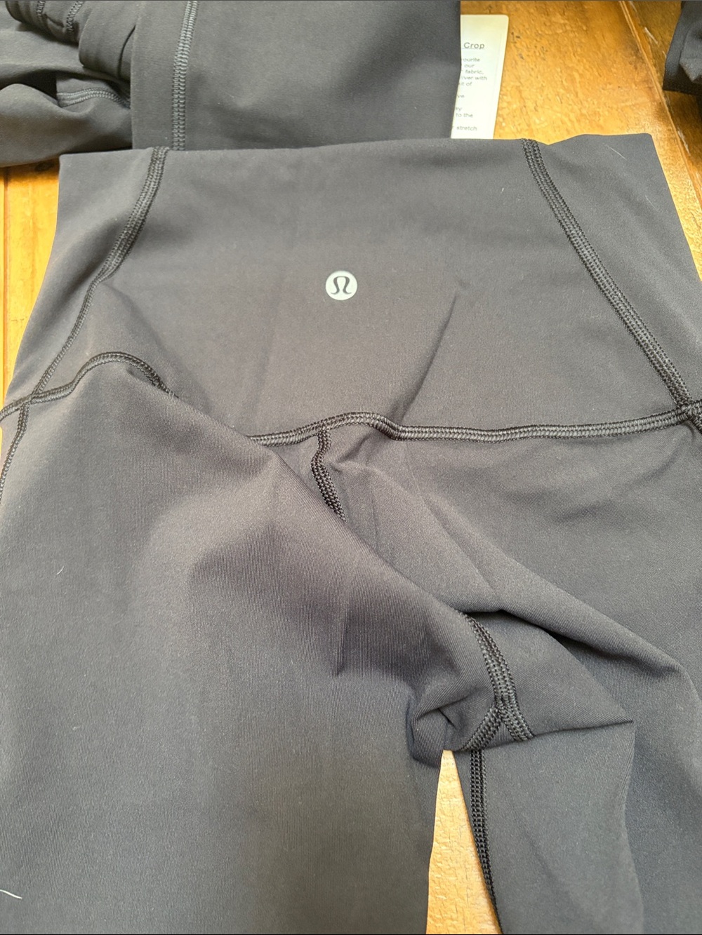 lululemon athletica Black High-Waist Capri Legging